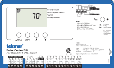 tekmar 264 Boiler Control